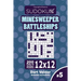 Sudoku Minesweeper Battleships - 200 Easy to Medium Puzzles 12x12 (Volume 5)