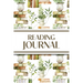 Reading Journal (Watercolour Stacked Books with Potted Plants): 6"x9" Book Lover's Diary; Book/Series Reviews, Reading Tracker, Favorite Book List, Fa