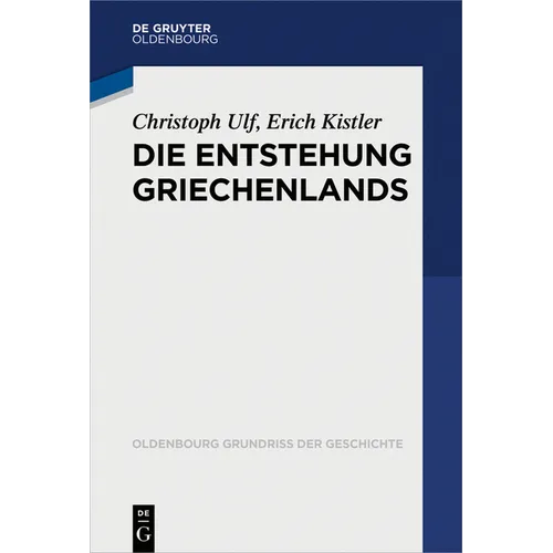Die Entstehung Griechenlands - Paperback