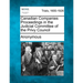 Canadian Companies Proceedings in the Judicial Committee of the Privy Council