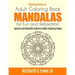 Adult Coloring Book Mandalas for Fun and Relaxation: Spirals and Mandala Patterns Adult Coloring Pages