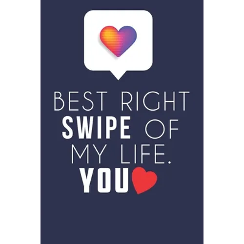 Best Right Swipe Of My life You: Boyfriend Valentine's Day Gift, Online Dating Valentine Gift, Relationship Anniversary Present For Him & Her.