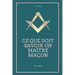 Ce que doit savoir un Maître Maçon: Les Rites, l'Origine des Grades, Légende d'Hiram