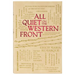 All Quiet on the Western Front