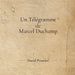 Un Télégramme de Marcel Duchamp