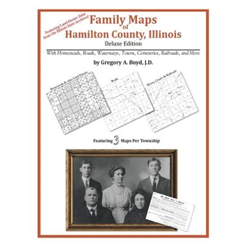 Family Maps of Hamilton County, Illinois