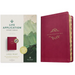 NLT Life Application Study Bible, Third Edition, Large Print (Red Letter, Leatherlike, Berry, Indexed)