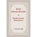 Early Church Records of Dauphin County, Pennsylvania