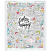 Color Happy: An Adult Coloring Book of Removable Wall Art Prints