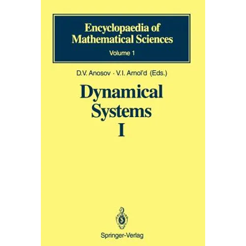 Dynamical Systems I: Ordinary Differential Equations and Smooth Dynamical Systems