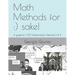 Math Methods for: ) sake!: A guide for VCE Mathematical Methods 3 & 4