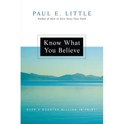 Know What You Believe (Updated)