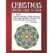 Christmas Greeting Cards to Color: Christmas Coloring Book for Adults