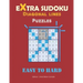 Extra SUDOKU - LARGE PRINT - Diagonal lines: 2 Puzzles Per Page