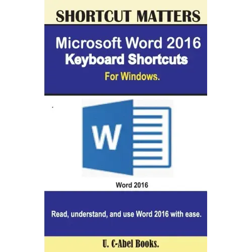 Microsoft Word 2016 Keyboard Shortcuts For Windows