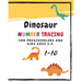 Dinosaur Number Tracing for Preschoolers and kids Ages 3-5: Learning numbers 1-10 in dinosaur theme.Lots of fun with work book and games, coloring for