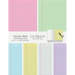 Legal Pad Collage Paper for Scrapbooking: Back To School Office Themed Decorative Paper for Crafting