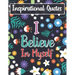 Inspirational Quotes I Believe In Myself: Adult Coloring Book For Positive Affirmations