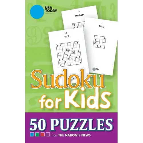 USA Today Sudoku for Kids: 50 Puzzles