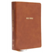 Nkjv, Foundation Study Bible, Large Print, Leathersoft, Brown, Red Letter, Thumb Indexed, Comfort Print: Holy Bible, New King James Version