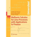 Malliavin Calculus for Lévy Processes with Applications to Finance