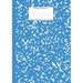 Marble Notebook A4: Blue Marble College Ruled Journal