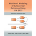 Multilevel Modeling of Categorical Outcomes Using IBM SPSS