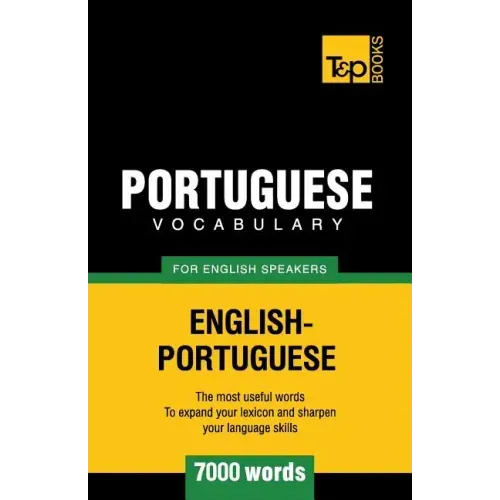 Portuguese vocabulary for English speakers - 7000 words