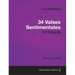 34 Valses Sentimentales - D.779 (Op.50) - For Solo Piano (1825)