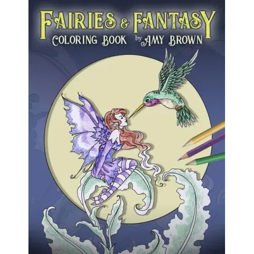 Fairies & Fantasy Coloring Book