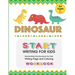 Dinosaur: START WRITING FOR KIDS: Handwriting Practice Book For Kids Writing Page and Coloring Book: Numbers 1-10: For Preschool