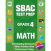 Sbac Test Prep Grade 4 Math: Common Core Workbook and 2 Sbac Practice Tests, Smarter Balanced Grade 4 Math, Sbac Test Prep 4th Grade Math, Smarter