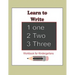 Learn to Write 123: Workbook for Kindergartens: This workbook is for kindergartens learning to write Numbers 1-20 ( 80 pages of Numbers, P