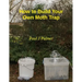 How To Build Your Own Moth Trap: step by step instructions on how to build a low cost moth trap
