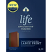 KJV Life Application Study Bible, Third Edition, Large Print (Leatherlike, Brown/Mahogany, Red Letter)