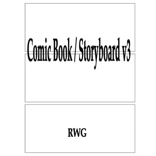 Comic Book / Storyboard v3: 50 Pages 8.5" X 11"
