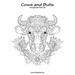 Cows and Bulls Coloring Book for Grown-Ups 1