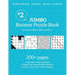 Jumbo Boomer Puzzle Book #2: 200+ pages of puzzles & brain exercises to keep your mind sharp for Seniors