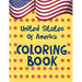 United States Of America Coloring Book: A United States Coloring Book With State Bird, State Seal, State Flower, Fun Filled Learning And Coloring