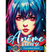 Reverse Coloring Book Anime: Unlock the Artistic Journey - Reverse and Watercolor Fun for Adults - Captivating Book with Calming Flow of Colors