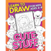 Learn To Draw For Kids Ages 4-8: Cute Stuff: Drawing Grid Activity Book for Kids to Draw Cute Cartoons & Color Them In!