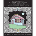 Buildings Coloring Book For Adults Midnight Edition: 30 Beautiful Stress Relief Building Coloring Pages Designed To Help You Relax Whilst Colorig. Eac