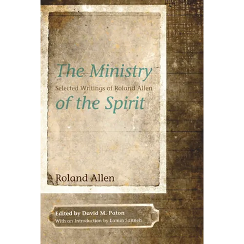 The Ministry of the Spirit