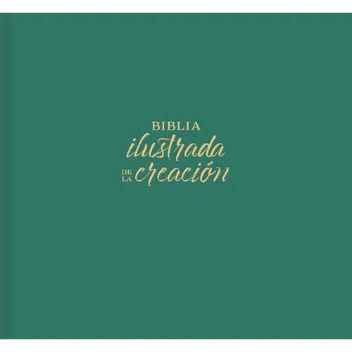 Rvr 1960 Biblia Ilustrada de la Creación, Turquesa, Tela