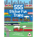 555 Sticker Fun - Trains