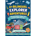 My Bilingual Explorer Adventures: English-French Travel-Size Activity Book for Kids Ages 6-9 (Road Trips, Planes, Trains & Cruises)
