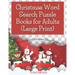 Christmas Word Search Puzzle Books for Adults (Large Print): Holiday Fun for Adults and Teens Puzzlers