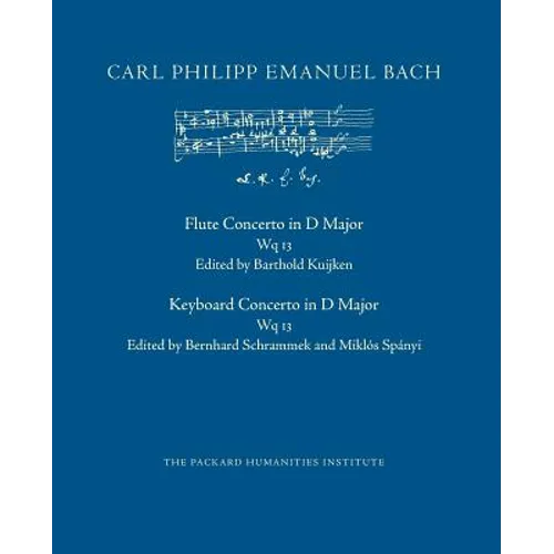 Concerto in D Major, Wq 13
