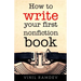 How to Write Your First Nonfiction Book