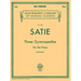 3 Gymnopedies: Schirmer Library of Classics Volume 1869 Piano Solo